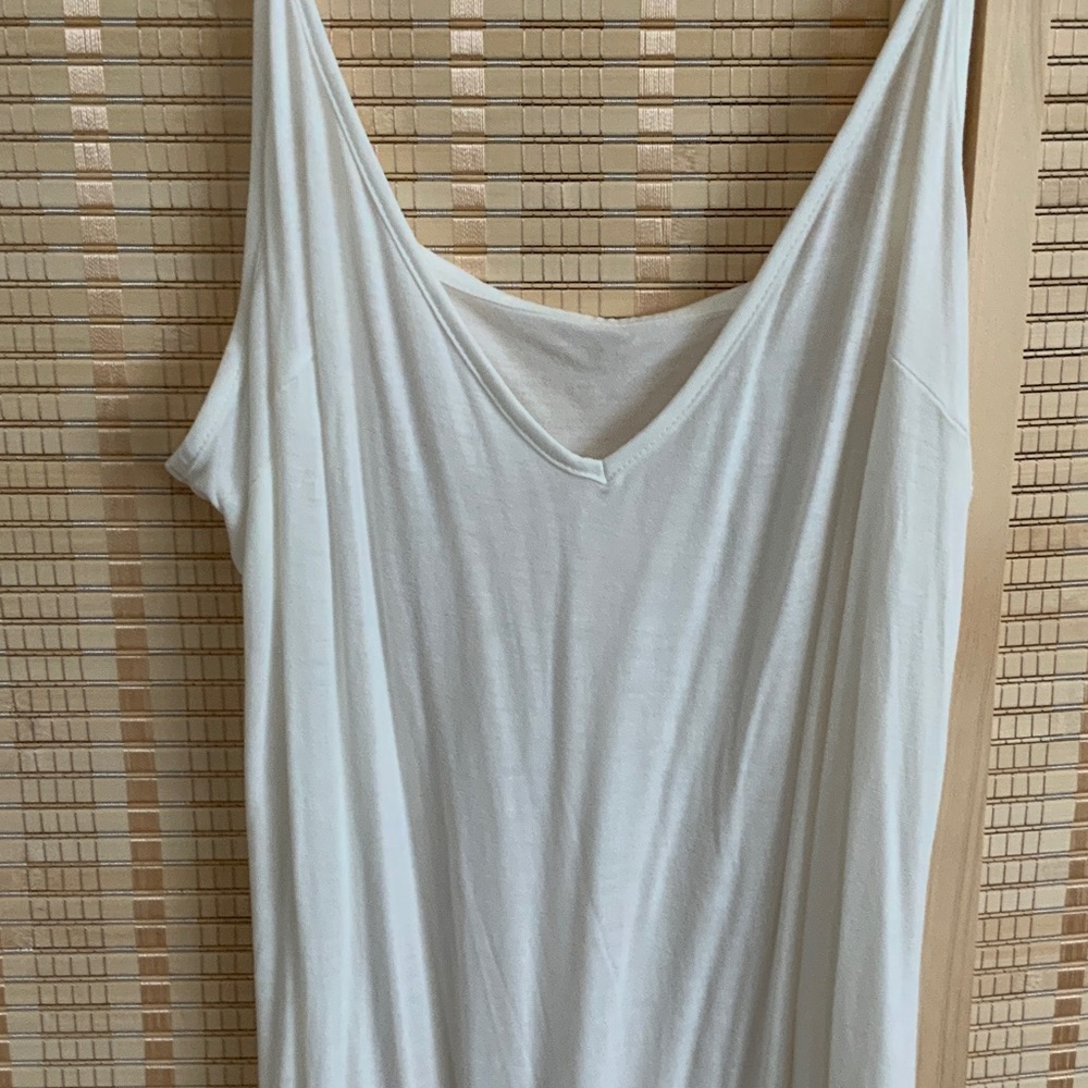 Free People White Lace Detail Dress and Slip - Picture 6 of 13